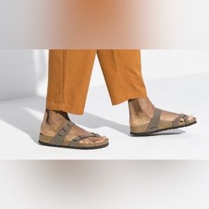 Brand new Birkenstock sandal style Mayari color mocha in size 7-7.5. With box.
